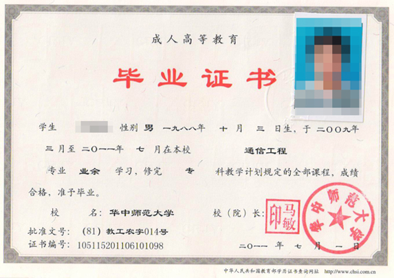 证明文件制作样本
